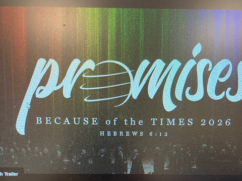Promises -  Because of the Times 2026  DVD Set